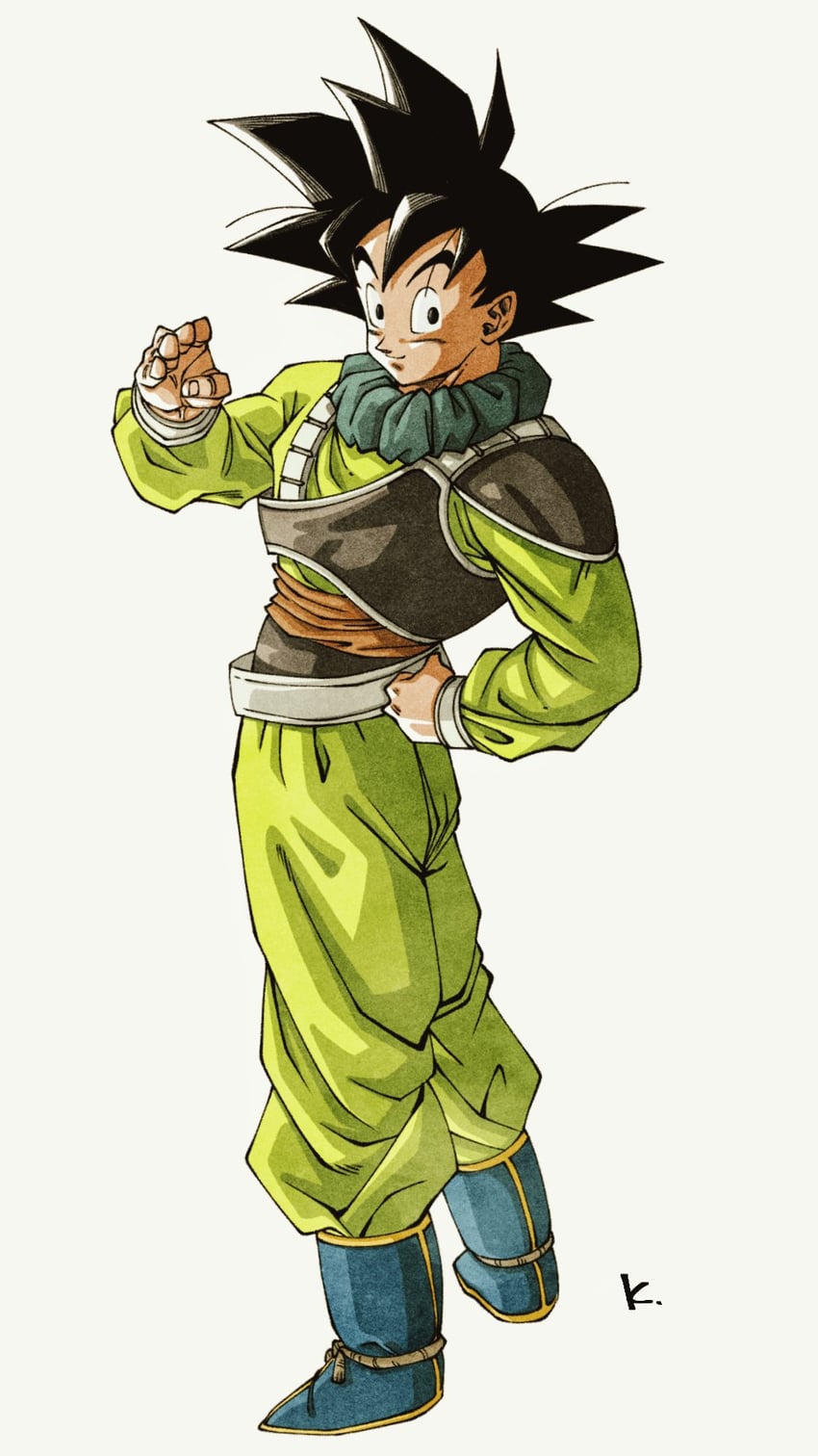 son goku (dragon ball and 1 more) drawn by kakeru_(dbskakeru)