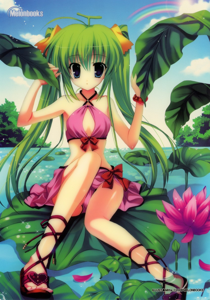 melon-chan (melonbooks and 1 more) drawn by mitha