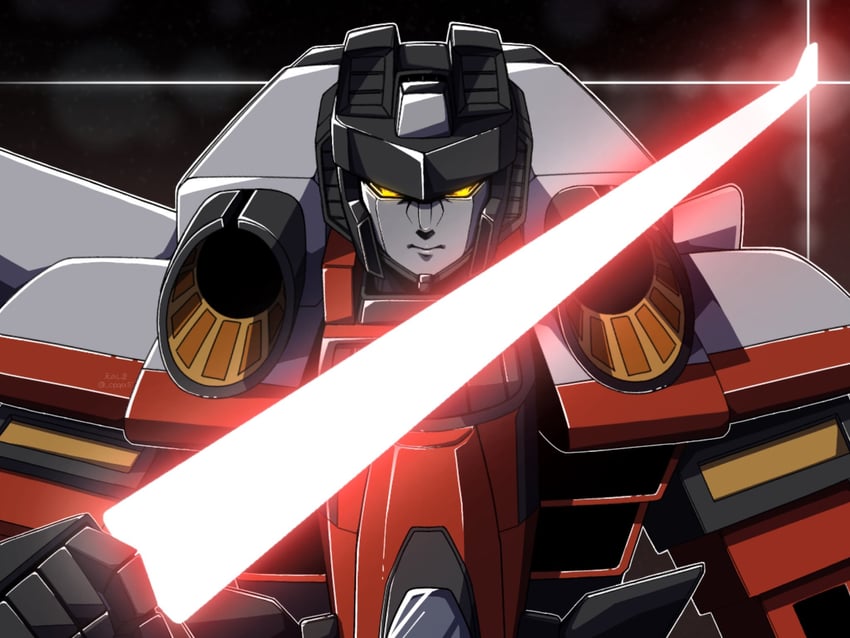 starscream (transformers and 2 more) drawn by cpqa5
