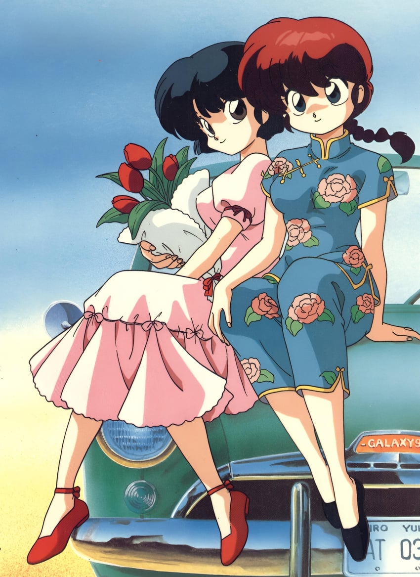 ranma-chan and tendou akane (ranma 1/2)