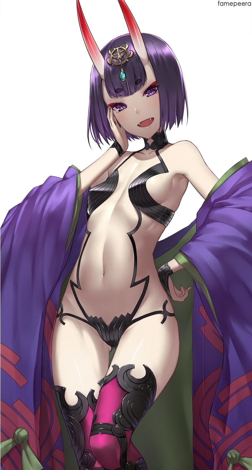 shuten douji (fate and 1 more) drawn by famepeera