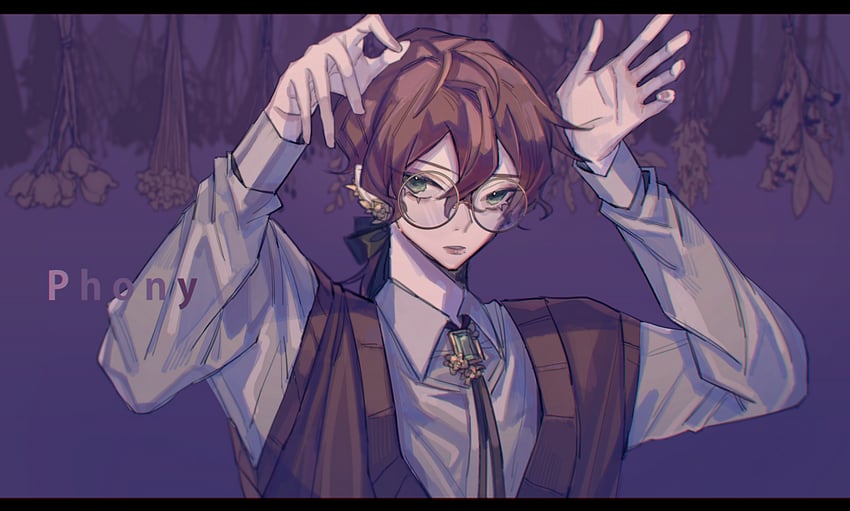 albert parker (indie virtual youtuber and 1 more) drawn by yasuihiruya