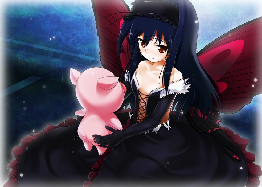 kuroyukihime and arita haruyuki (accel world) drawn by mocchisake