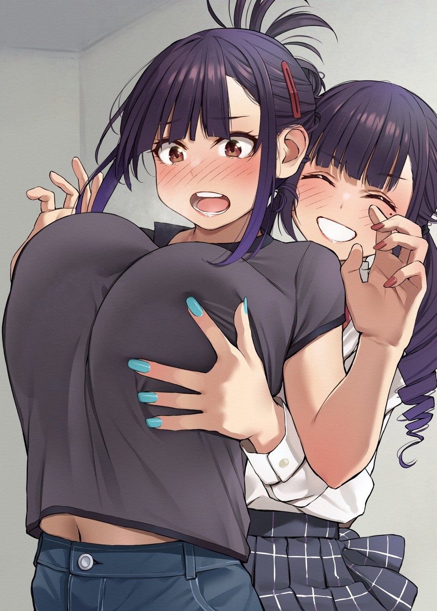 elder cousin and younger cousin (itoko no onee-chan ni amaechau?) drawn by igarashi_kyouhei