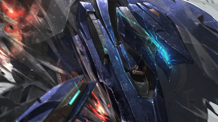 steel haze (armored core and 1 more) drawn by xi-u