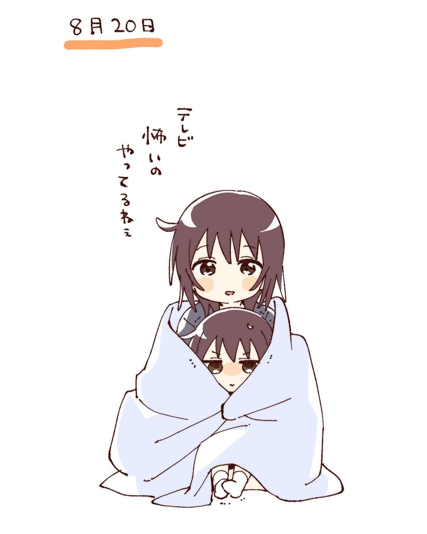 funami yui and funami mari (yuruyuri) drawn by namori