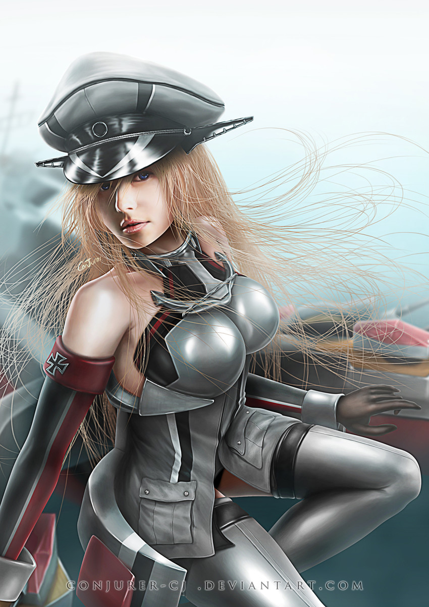 bismarck (kantai collection) drawn by conjurer-cj