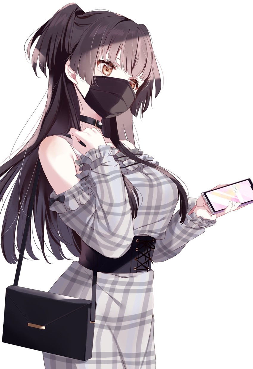 mayuzumi fuyuko (idolmaster and 1 more) drawn by misumi_(macaroni)