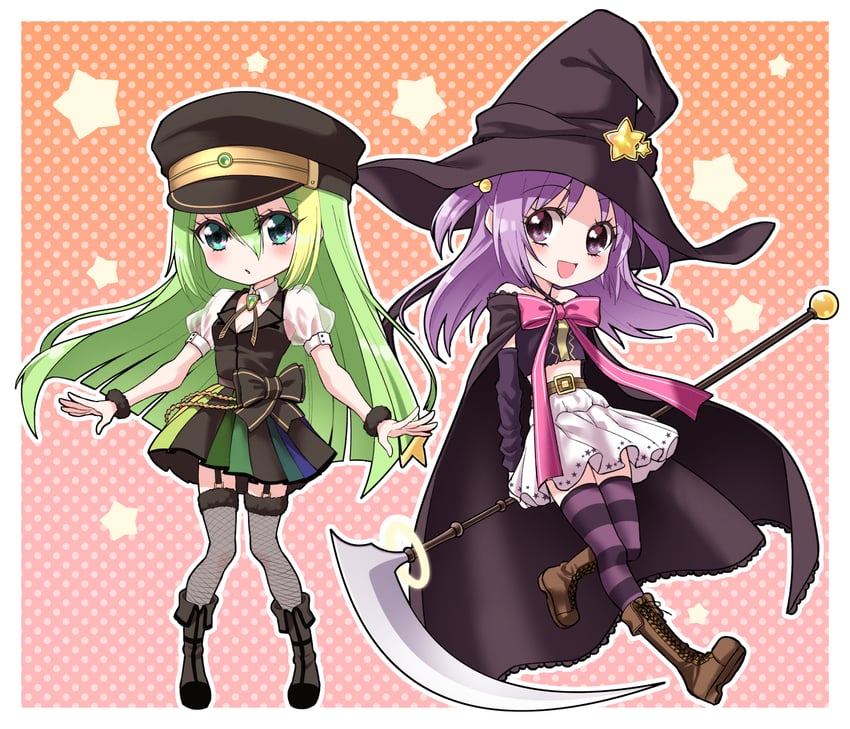 alina gray and misono karin (mahou shoujo madoka magica and 1 more) drawn by satom