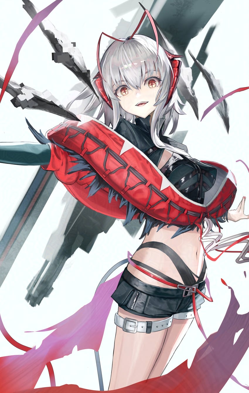 w and wis'adel (arknights) drawn by haro_(har_illust)