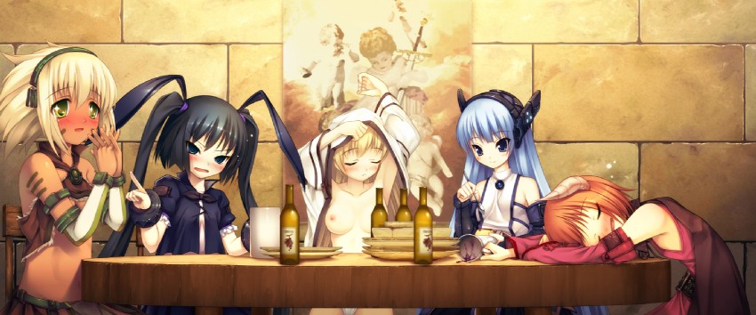 christo zu, christo mu, christo wu, christo pu, and christo ru (eternity sword series and 1 more) drawn by hitomaru