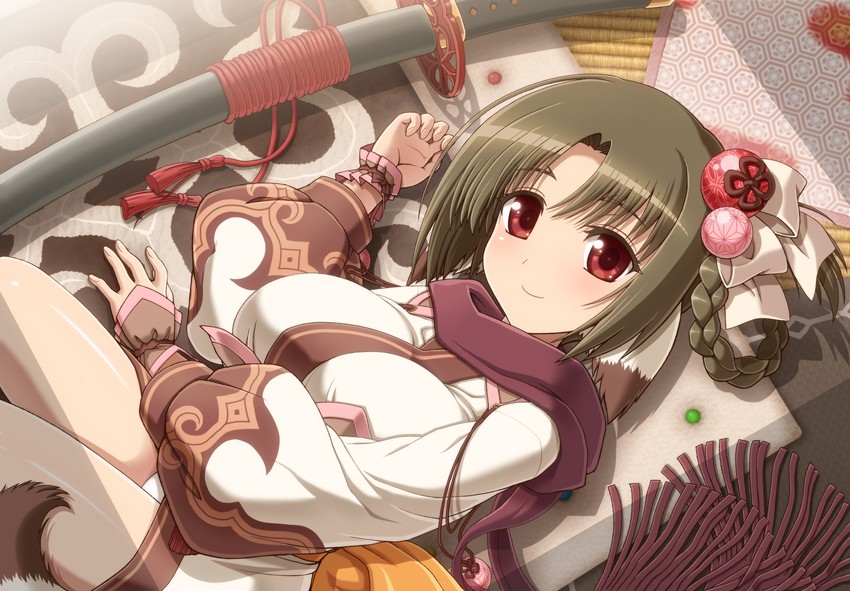inui (utawarerumono and 1 more) drawn by mucoro