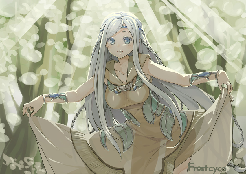 maiden with eyes of blue (yu-gi-oh!) drawn by frostcyco