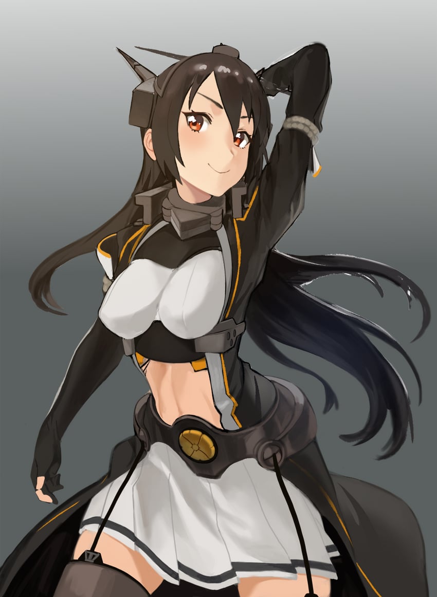 nagato and nagato kai ni (kantai collection) drawn by gom_(kooskoo)