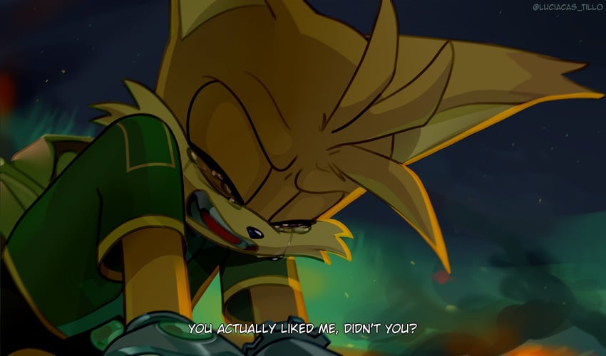 nine (sonic and 1 more) drawn by luciacas_tillo