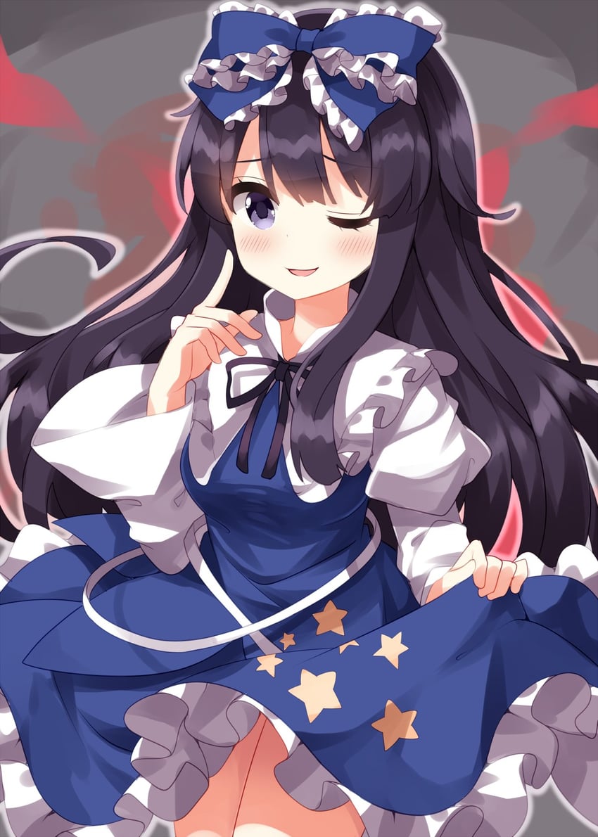 star sapphire and yomotsu hisami (touhou) drawn by ruu_(tksymkw)