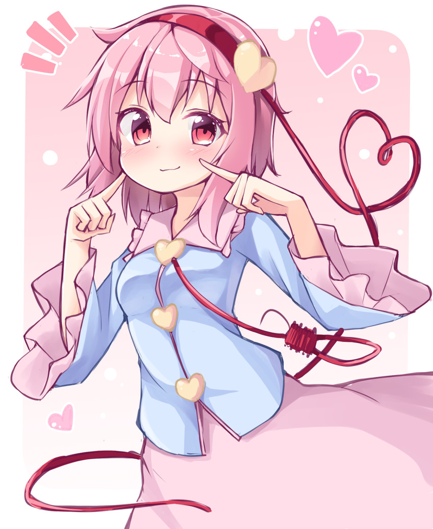 komeiji satori (touhou) drawn by ominaeshi_(takenoko)