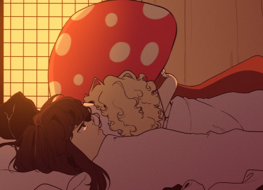 hakurei reimu and kirisame marisa (touhou) drawn by pixie_(milkywaypixies)