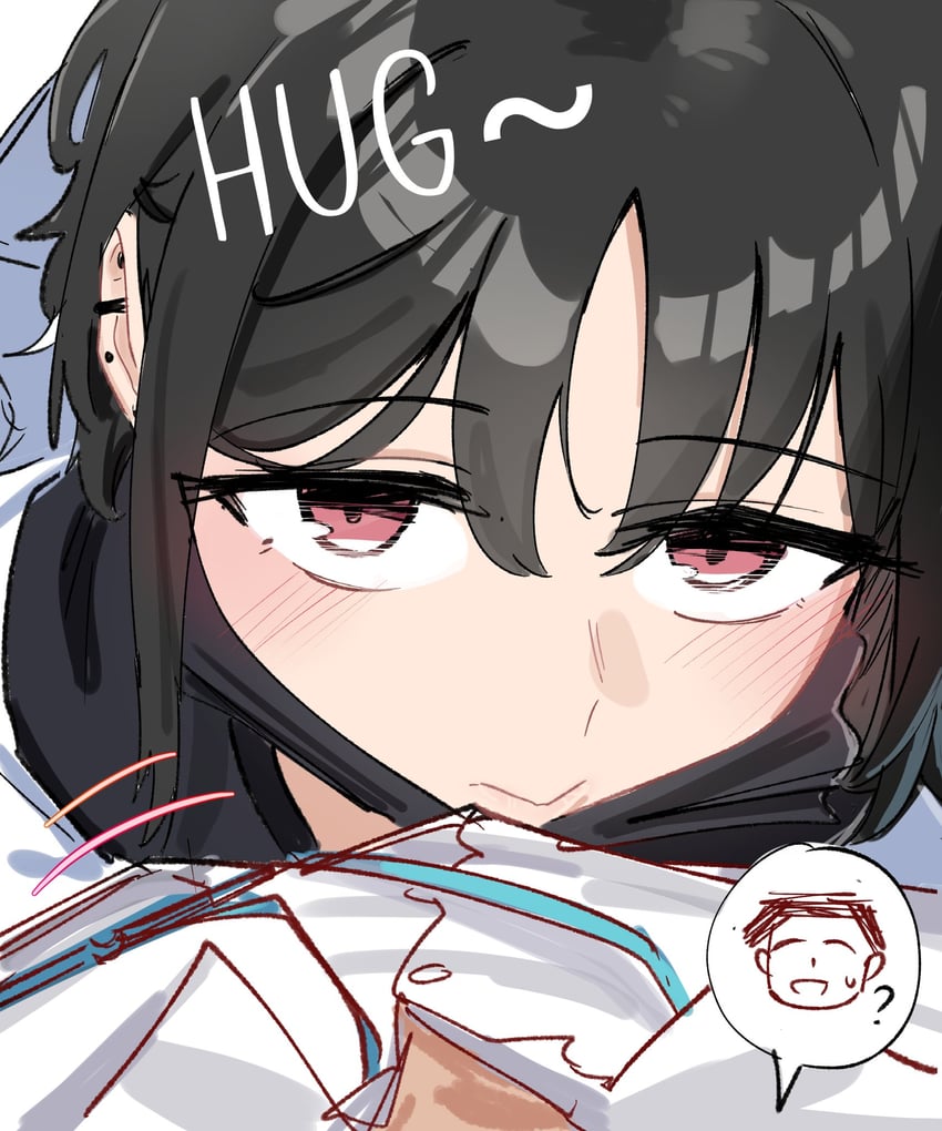 sensei, doodle sensei, and misaki (blue archive) drawn by herzero