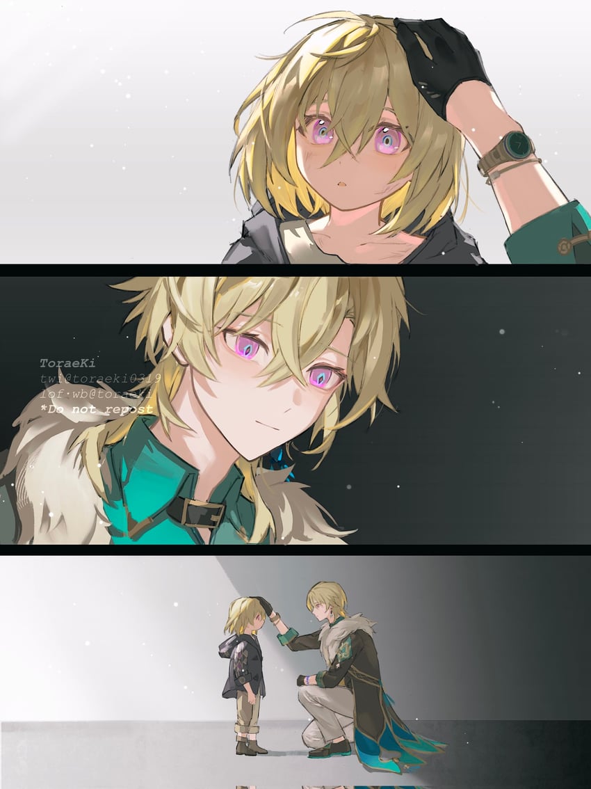 aventurine and kakavasha (honkai and 1 more) drawn by tonraeki
