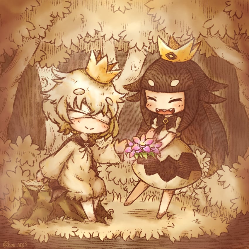 liar princess and blind prince (usotsuki hime to moumoku ouji) drawn by weegie