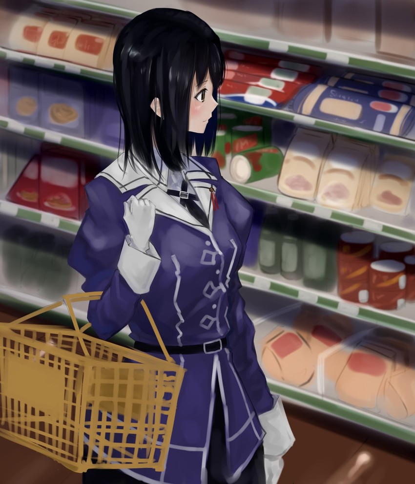 haguro and haguro kai ni (kantai collection) drawn by 73suke
