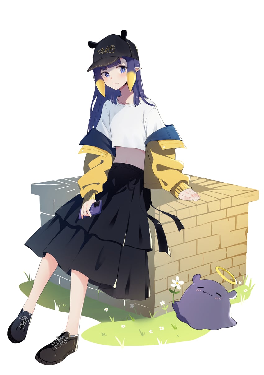 ninomae ina'nis and takodachi (hololive and 1 more) drawn by lucferz