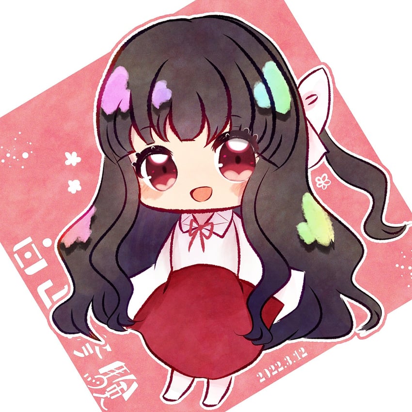 girl who trained on mt. haku (touhou and 1 more) drawn by esist_hourai