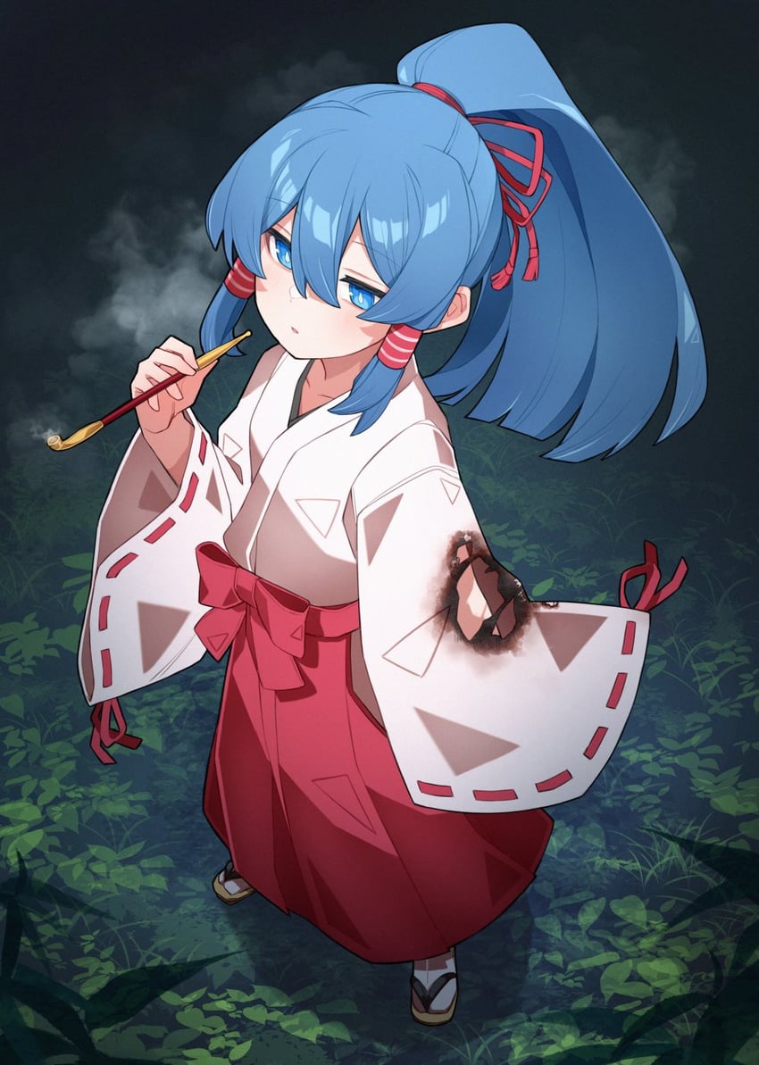 miyadeguchi mizuchi (touhou and 1 more) drawn by ch00suke