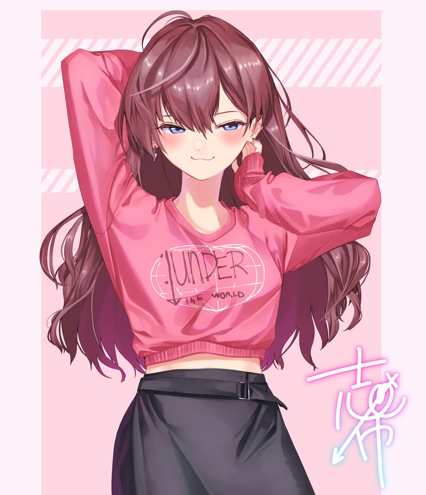 ichinose shiki (idolmaster and 1 more) drawn by tamayume