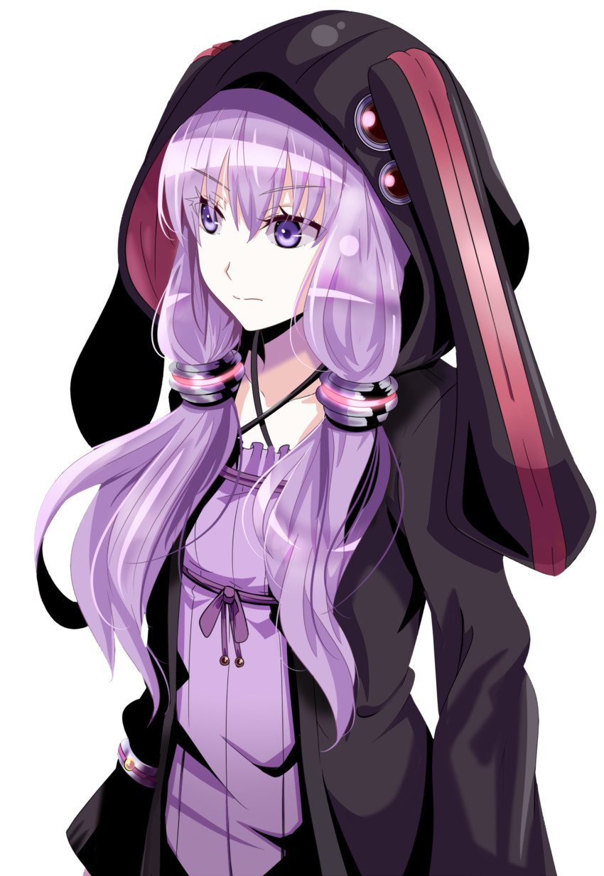 yuzuki yukari (vocaloid and 1 more) drawn by okuba