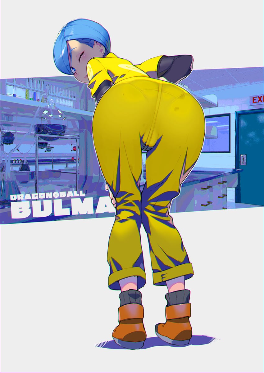 bulma (dragon ball and 2 more) drawn by namaniku_atk