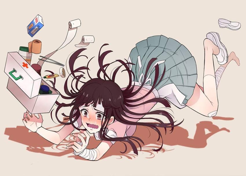 tsumiki mikan (danganronpa and 1 more) drawn by tako_(takoyakill)