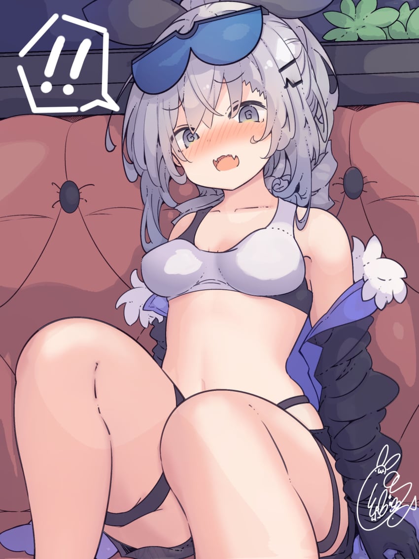 silver wolf (honkai and 1 more) drawn by beni_shake