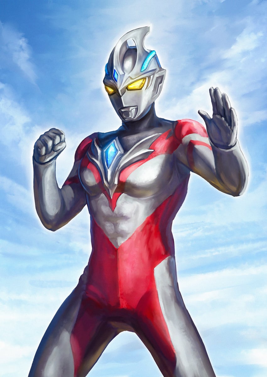 ultraman arc (ultra series and 1 more) drawn by robuja