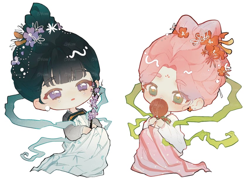 sua and mizi (alien stage) drawn by tokitokiee