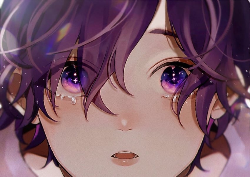 uki violeta (nijisanji and 1 more) drawn by ririco_(scorpion1315_)