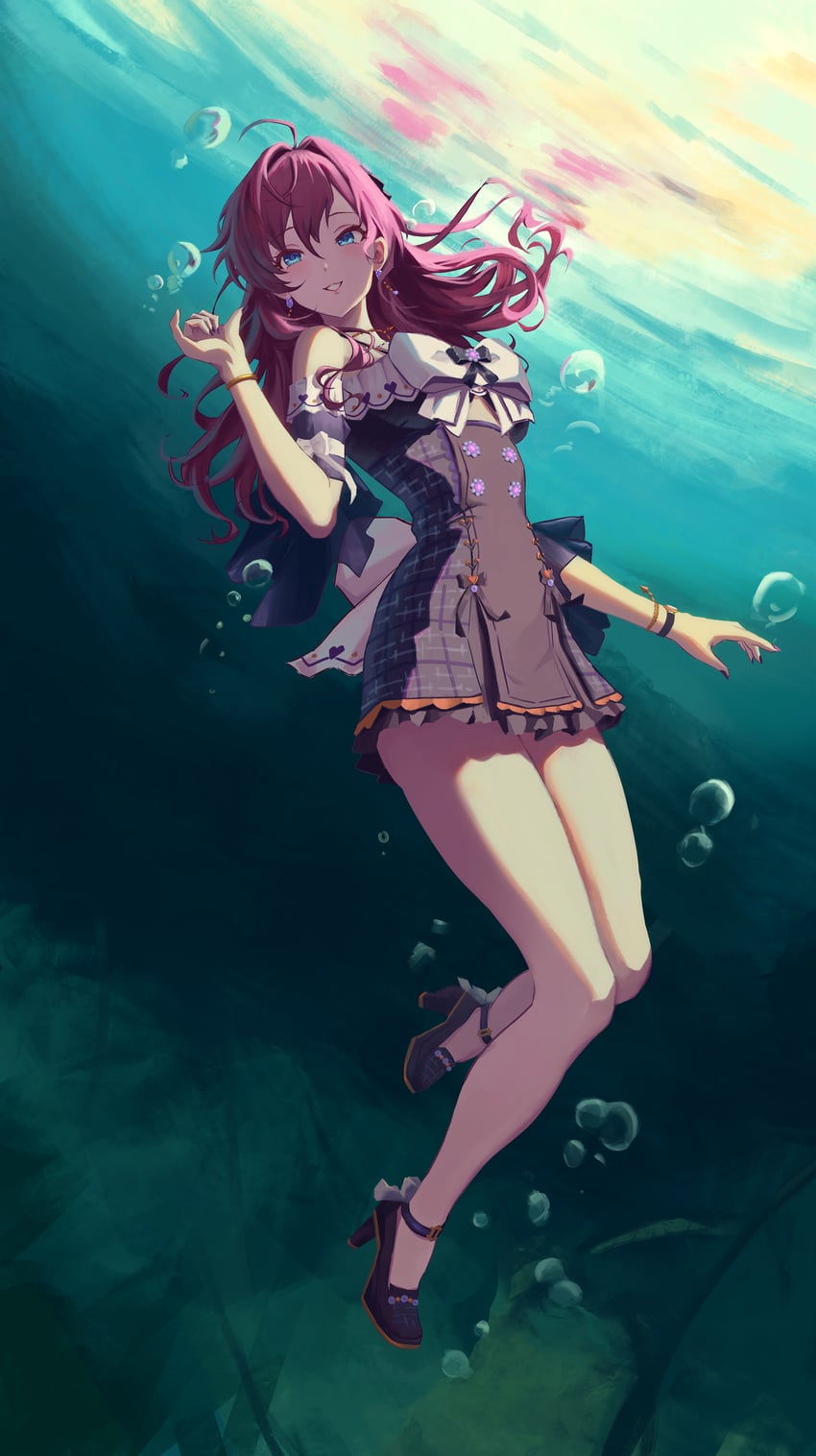 ichinose shiki (idolmaster and 1 more) drawn by qingli_ye