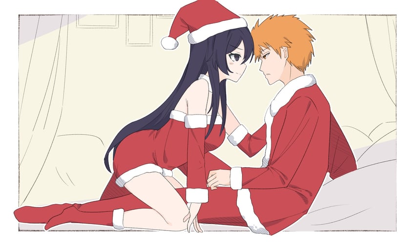kurosaki ichigo and bambietta basterbine (bleach and 1 more) drawn by deadman70232800
