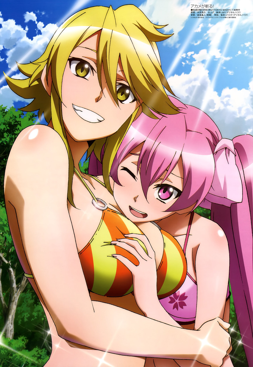 leone and mine (megami magazine and 1 more) drawn by kimiya_ryousuke