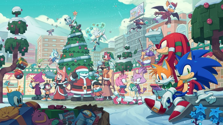 sonic the hedgehog, shadow the hedgehog, amy rose, blaze the cat, rouge the bat, and 30 more (sonic and 6 more) drawn by digimin