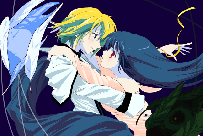 dizzy, ky kiske, necro, and undine (guilty gear) drawn by da_panda