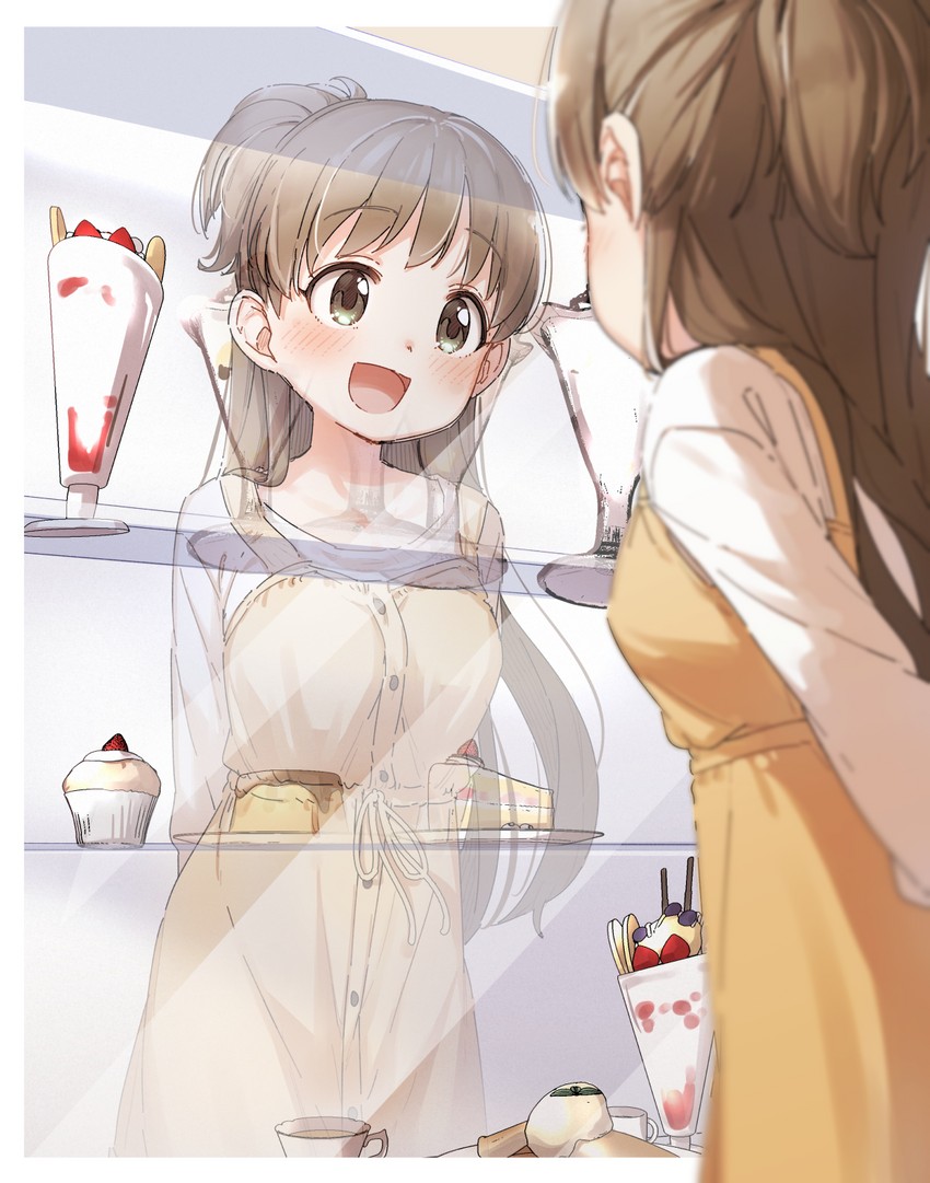 makihara shiho (idolmaster and 1 more) drawn by yukie_(kusaka_shi)