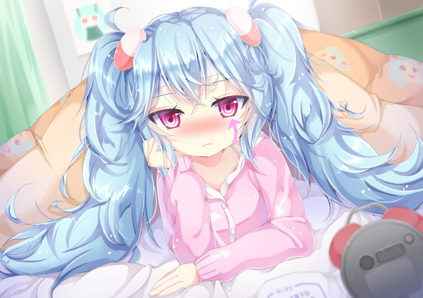 hatsune miku and aimaina (vocaloid and 1 more) drawn by noda_shuha
