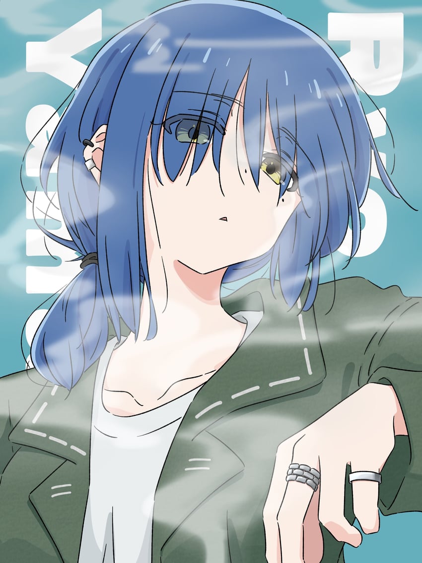yamada ryo (bocchi the rock!) drawn by mayo_(oekaki_bibbi)
