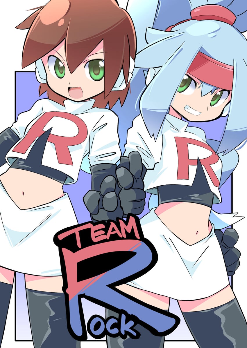 aile and ashe (pokemon and 3 more) drawn by rascal_(feuille)