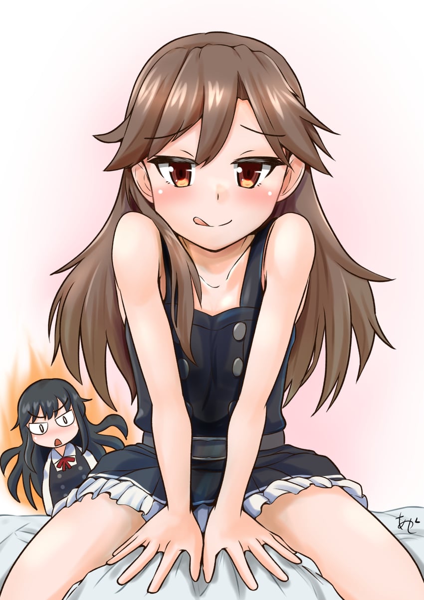 asashio, asashio kai ni, arashio, and arashio kai ni (kantai collection) drawn by akashieru