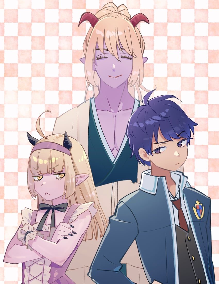 azbar, risoru, and rinverry (dragon quest and 2 more) drawn by ajpp6