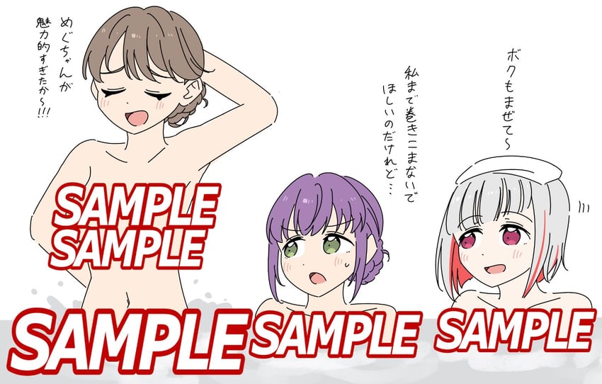 fujishima megumi, otomune kozue, and yugiri tsuzuri (love live! and 1 more) drawn by llkapital