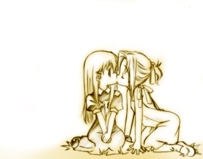 handa shinobu and naitou momoko (shoujo sect) drawn by senomoto_hisashi